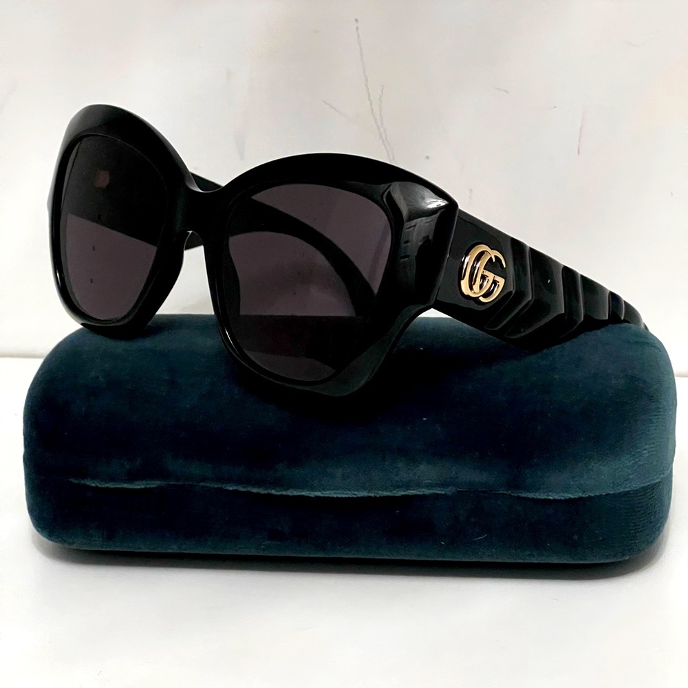 GUCCI BUTTERFLY SUNGLASSES - GG0808S